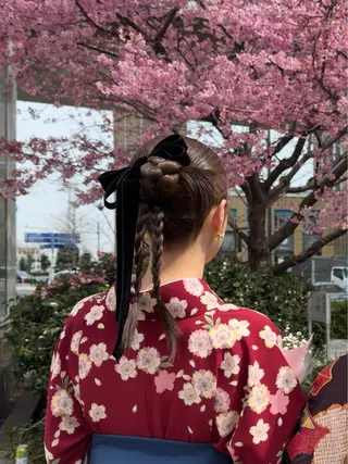 ヘアアレンジ 茅ヶ崎/ハイトーン/ Ramuのヘアスタイル