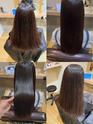 ロング 佐々野✂️縮毛矯正 /レイヤーカット🫧のヘアスタイル