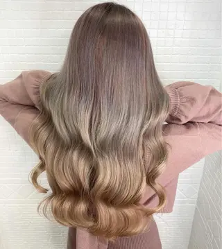 カラー ANKH CROSS 🦋mako🦋のヘアスタイル