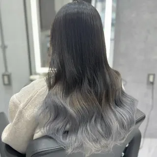 ロング ❤️‍🔥シールエク ＋カラー京❤️‍🔥のヘアスタイル