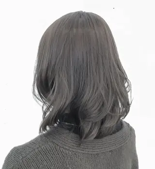 ミディアム カラー トミタ アツシのヘアスタイル