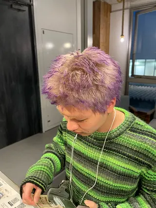 カラー メンズ KamiBito ＋plus 香芝店所属・吉田 剛のヘアスタイル