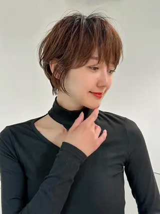 ショート taiga ショート /レイヤー/矯正🌈のヘアスタイル