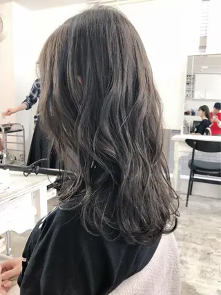 ロング カラー cinq所属・ハイライトカラー ❤︎hirokoのヘアスタイル
