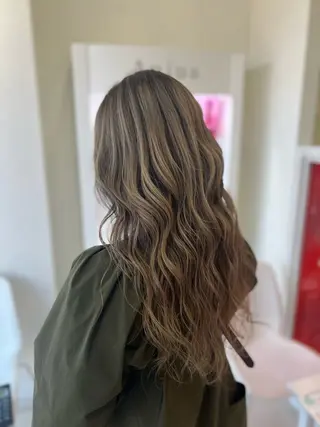 ロング カラー 太白区白髪ぼかし/ ボブカット/千葉達人のヘアスタイル