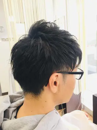 ショート メンズ 阿久津 泰幸のヘアスタイル