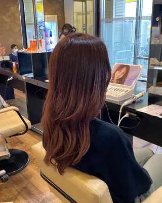 セミロング カラー STYLE エキシティ店所属・【似合わせパーマ】 STYLE 杉原　魁のヘアスタイル