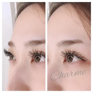 マツエク・マツパ 完全個室‼︎Charme(シャルム)美容室併設eyelashサロン所属・【Charme 】 シャルムのマツエク・マツパデザイン