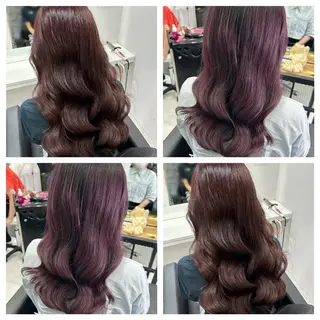 セミロング カラー ヘアアレンジ 🎀推し活ヘアー🎀 Yuuna🐰💖のヘアスタイル