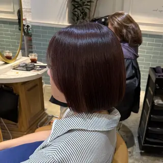 ミディアム 髪質改善/ボブ /韓国/erikoのヘアスタイル