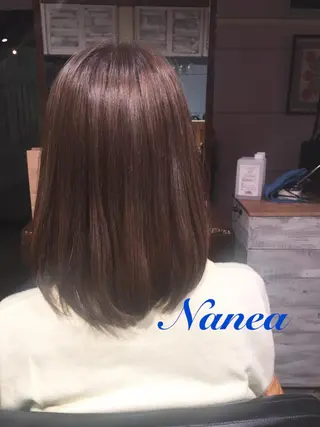 ミディアム 須藤 さやかのヘアスタイル