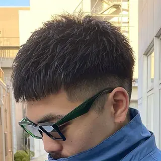 ショート メンズ nier所属・HARUKI .のヘアスタイル