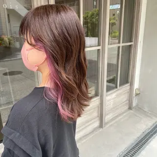 ロング カラー 【脱白髪染め】【髪質 改善】仲井槙一のヘアスタイル