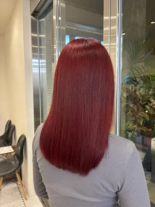 セミロング よこやま なぎさのヘアスタイル