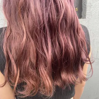 ロング カラー 馬場 瑞穂のヘアスタイル