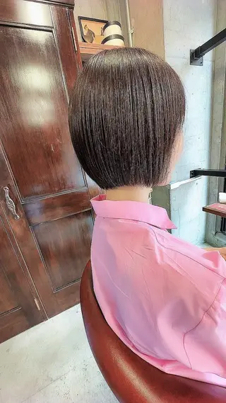 ショート カラー オーナースタイリスト 佐藤のヘアスタイル