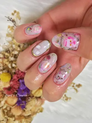 ミディアム C'mere nailsのネイルデザイン