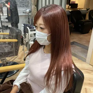 ロング もり まりものヘアスタイル