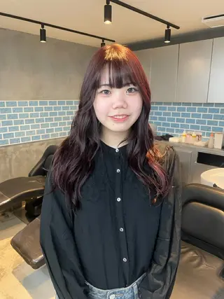 ロング 🐰ほのか /透明感カラーのヘアスタイル