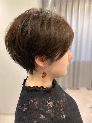 ショート カラー lmu by if所属・久保 亮太のヘアスタイル