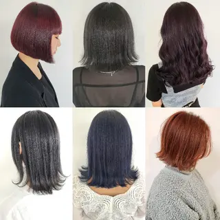 カラー パーマ ヘアアレンジ メンズ キッズ セミロング 成瀬 弘光のヘアスタイル