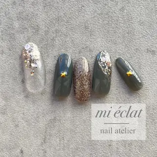 ネイル mi éclat ミ　エクラのネイルデザイン