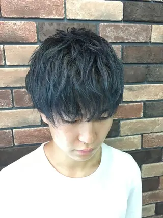 ショート カラー ヘアアレンジ 🧶ブリーチカラー TERU🧶のヘアスタイル