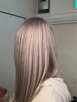 セミロング カラー ベージュカラー 新潟/万代/井上佑のヘアスタイル