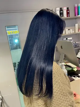 ロング カラー トレンドカラー🩵 羽衣🎀横浜🪄ྀིのヘアスタイル
