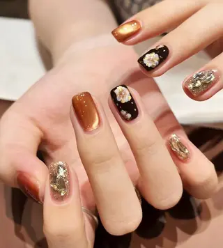 ネイル ✿は✿ぴ ✿ね✿す✿のネイルデザイン