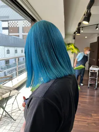 ミディアム カラー nendo_hair所属・ハイトーン/ボブ 🎀sonokaのヘアスタイル