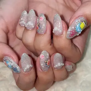 ネイル 黒川 実祐のネイルデザイン