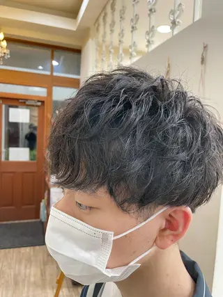 パーマ メンズ Gain KAKKY 千種/池下駅3分のヘアスタイル