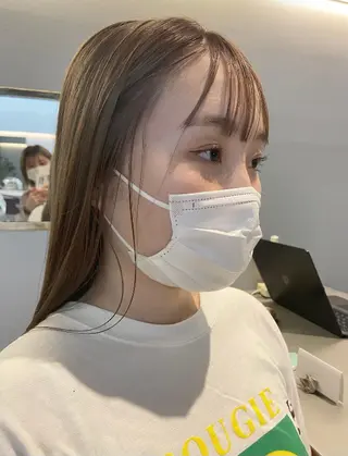 ミディアム 林 優花のヘアスタイル