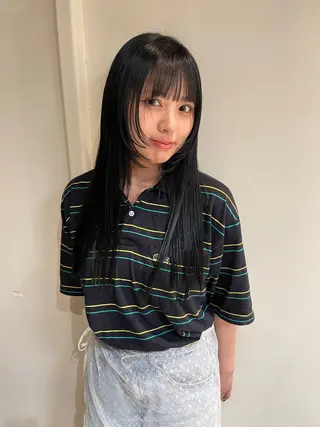 ロング fubuki🪷 似合わせカットカラーのヘアスタイル