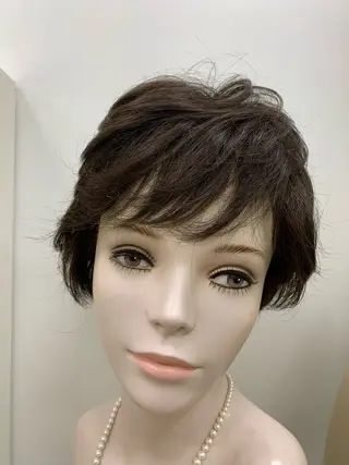 ショート 訪問美容ウィッグ のお店 つむぎのヘアスタイル