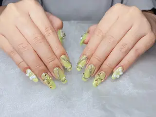 ネイル 森 ネイルサロン研修中♡のネイルデザイン