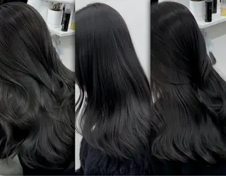 セミロング 髪質改善/カラー 山口蒼太のヘアスタイル