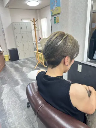 ショート エンゼル美容室所属・エンゼルス美容室斉間 圭司のヘアスタイル