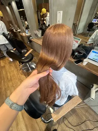 ロング カラー La fith hair cheval　熊本店所属・透明感カラー🧸🫧 WAKOのヘアスタイル