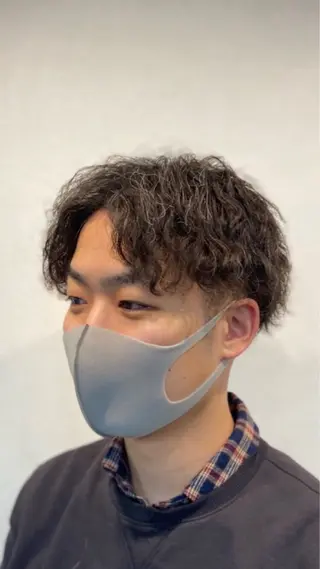 ショート メンズ 溝江 太一のヘアスタイル