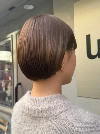 ショート カラー lmu byif(ﾘﾐｭｰﾊﾞｲｲﾌ)所属・MIYU /メンズパーマ✨💫のヘアスタイル