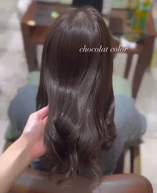 セミロング 透明感カラー／ 艶感カラー／RAMUのヘアスタイル