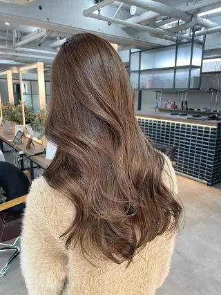 ロング MOE/透明感カラー 🖤町田/PARKのヘアスタイル