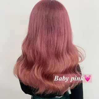 セミロング カラー ヘアアレンジ レイヤー×グレージュ /ピンク🩷mioのヘアスタイル