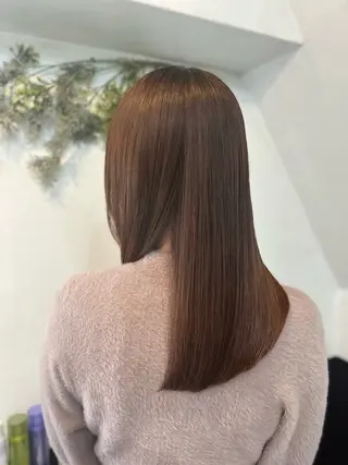 ミディアム カラー hair salon mtm所属・🕊mtm🫧梅田/ 定額制/透明感/艶髪のヘアスタイル