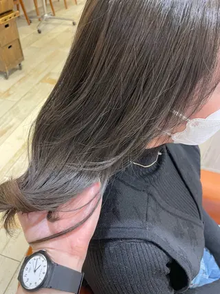 ミディアム カラー 清水　ちひろ ✄トップスタイリストのヘアスタイル