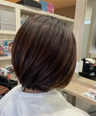 ショート 永田 まどかのヘアスタイル