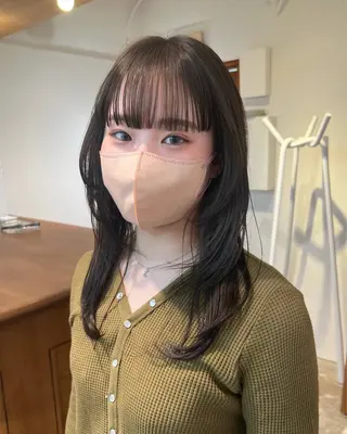 カラー aiko【艶カラー ・ミニモ年内で終了】のヘアスタイル