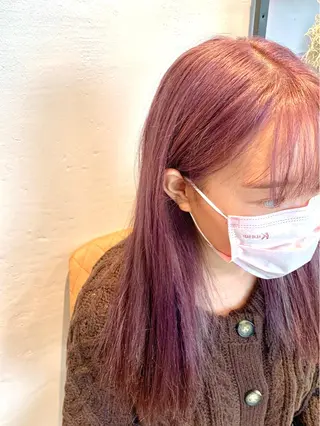 ロング カラー 立川/シールエクステ /みづきのヘアスタイル